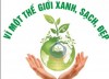 HƯỞNG ỨNG NGÀY MÔI TRƯỜNG TRƯỜNG THẾ GIỚI 05.6.2021